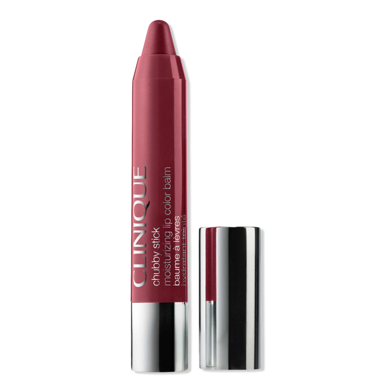 Clinique - Super Strawberry Chubby Stick Moisturizing Lip Color Tinted Lip  Balm | Ulta Beauty