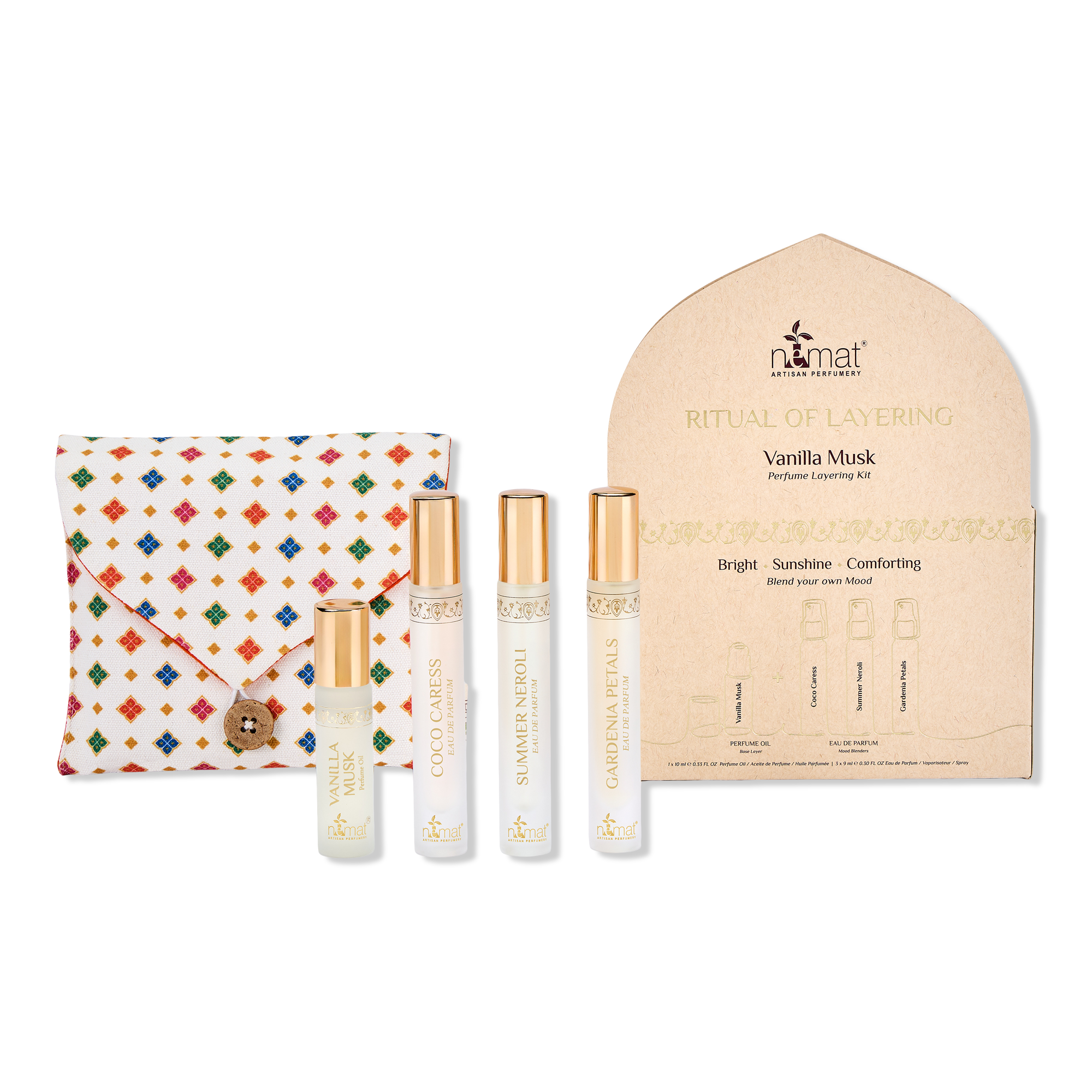 The Vanilla Musk Perfume Layering Kit