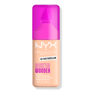 NYX Professional Makeup Make 'EM Wonder, 24H Soft Matte Foundation