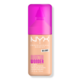 NYX Professional Makeup Make 'EM Wonder, 24H Soft Matte Foundation