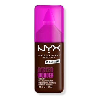 NYX Professional Makeup Make 'EM Wonder, 24H Soft Matte Foundation