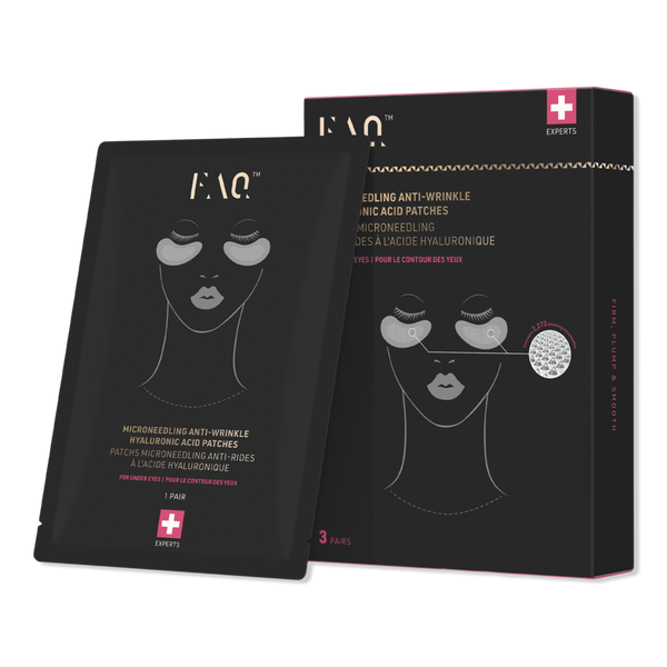 FOREO FAQ Microneedling Hyaluronic Acid Patches For Under Eyes