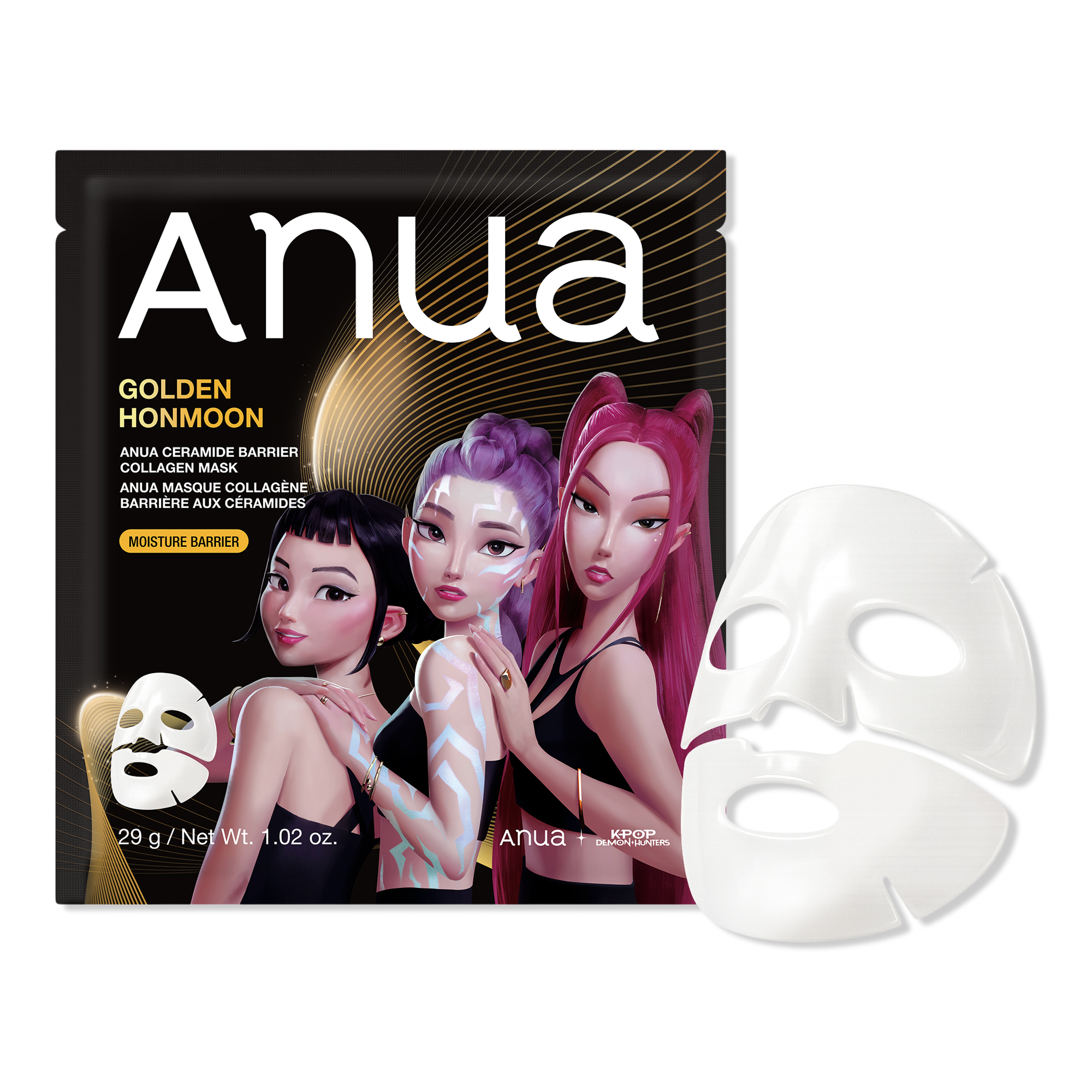 KPop Demon Hunters Ceramide Barrier Collagen Mask