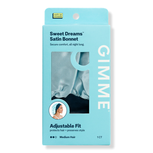 Sweet Dreams Satin Sleep Bonnet - Medium Hair