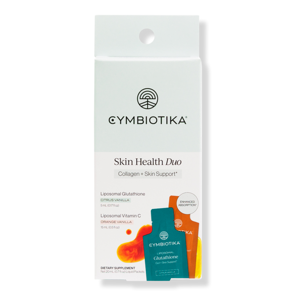 cymbiotika liposomal glutathione specs Glutathione, Citrus Vanilla, 26 Liquid Packets, 0.17 fl oz (5 ml) Each Liposomal Glutathione Liquid 1200mg 