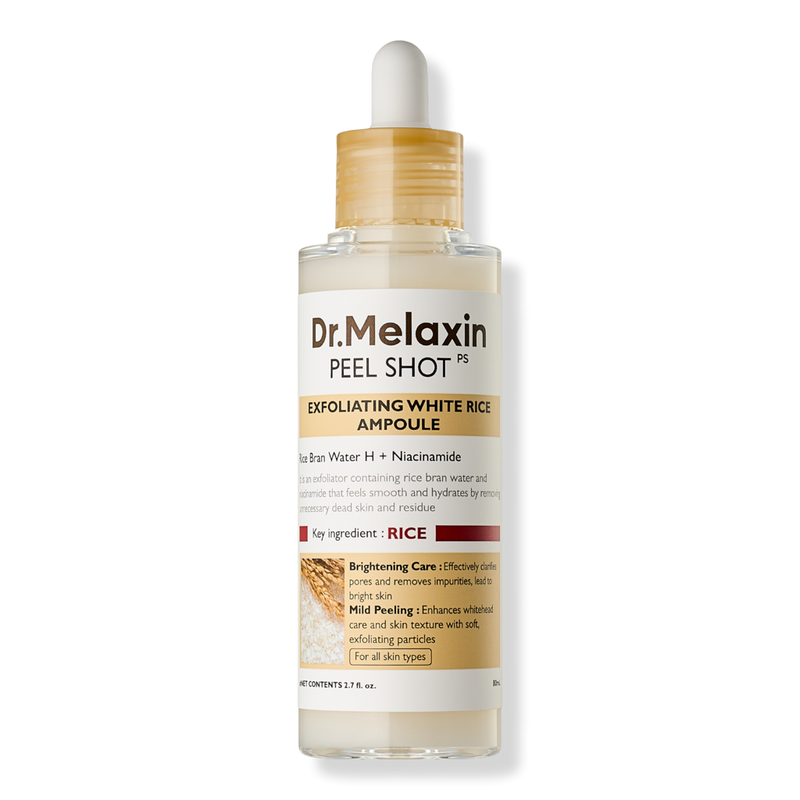 Dr. Melaxin Peel Shot Exfoliating White Rice Ampoule