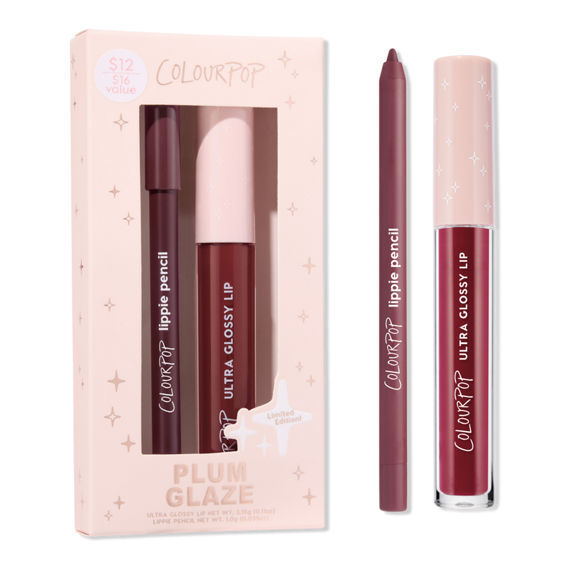 ColourPop Plum Glaze Lip Kit