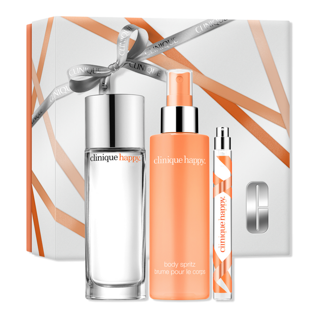 Clinique 3 Piece Happy Trio Perfume & Body Spray Holiday Gift Set