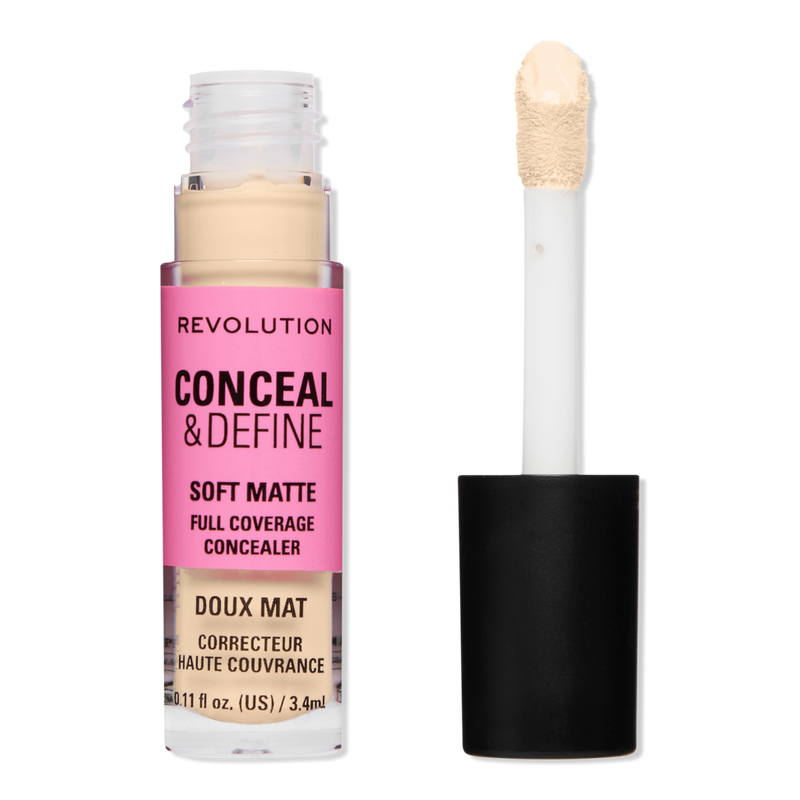 Revolution Beauty Conceal & Define Soft Matte Full Coverage Concealer