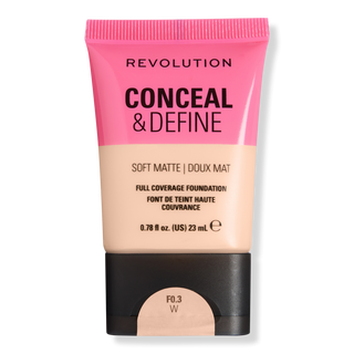 Revolution Beauty Conceal & Define Soft Matte Full Coverage Foundation