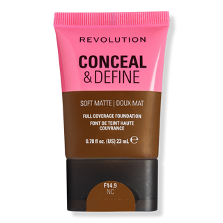 Revolution Beauty Conceal & Define Soft Matte Full Coverage Foundation
