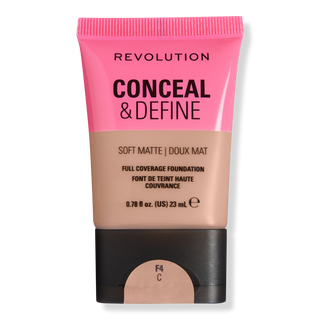 Revolution Beauty Conceal & Define Soft Matte Full Coverage Foundation