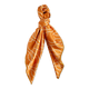 Orange Scarf Hair Claw Clip 