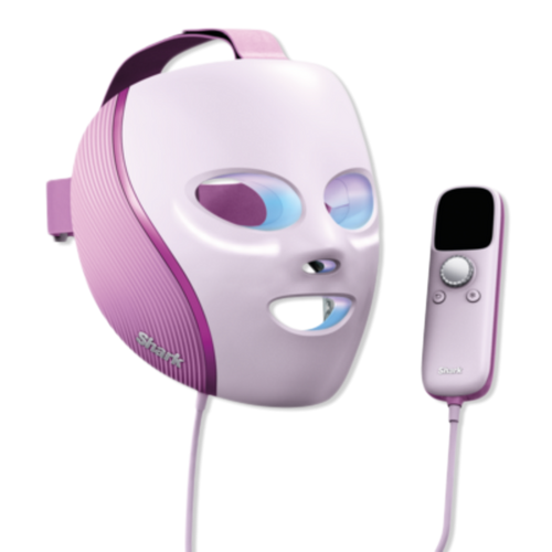 CryoGlow Plus Under-Eye Cooling + Wider-Coverage LED Anti-Aging Mask in Pastel Berry