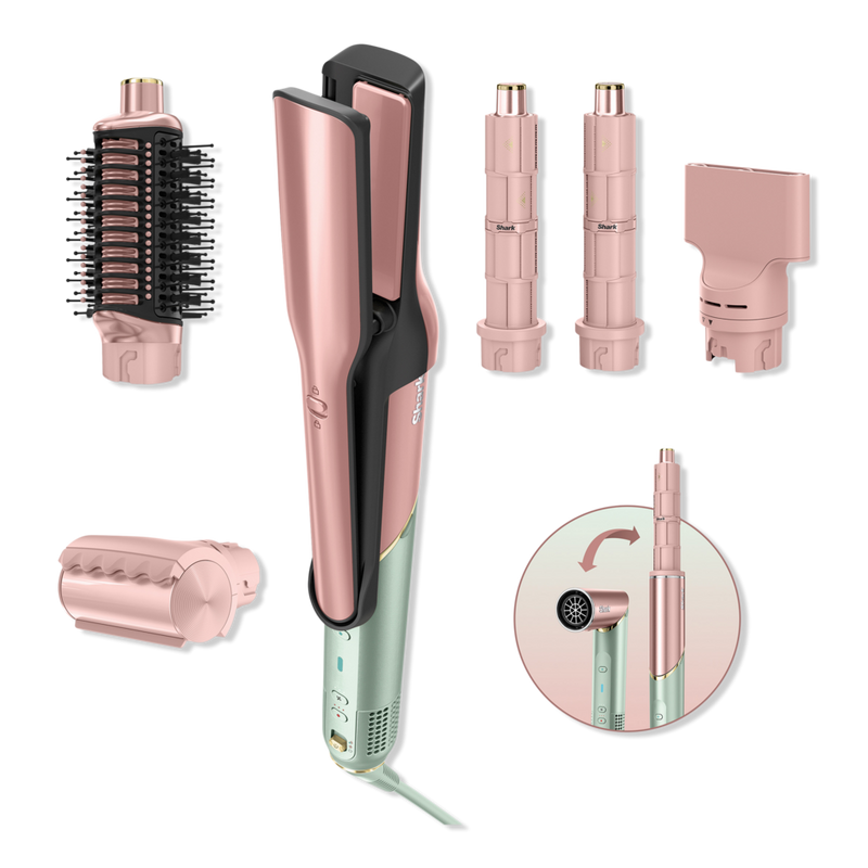 Shark Beauty Glam Ceramic Air Styling & Drying System in Strawberry Matcha