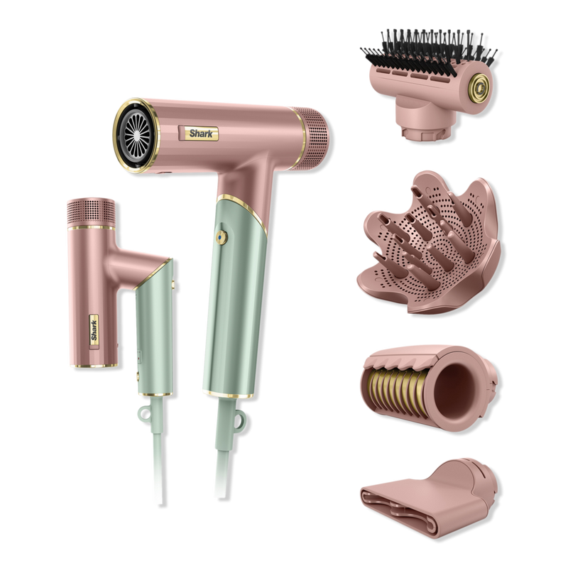 Laifen - Polished Titanium Swift 4 Hair Dryer + Bag + 3 Nozzles