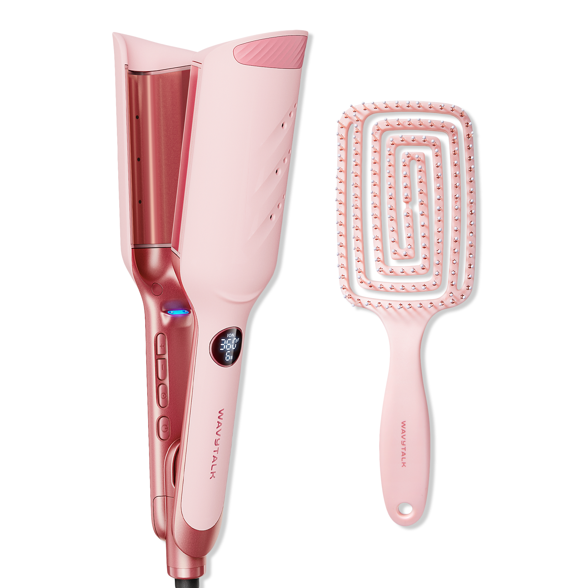 Wavytalk - Pink Power Wave Hair Crimping Iron | Ulta Beauty