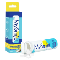 Organic Coconut Oil Toothpaste Tablets