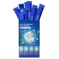 Travel-Friendly Alcohol-Free Mouthwash in Fresh Mint