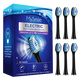 Black Elite Sonic Toothbrush Replacement Heads 