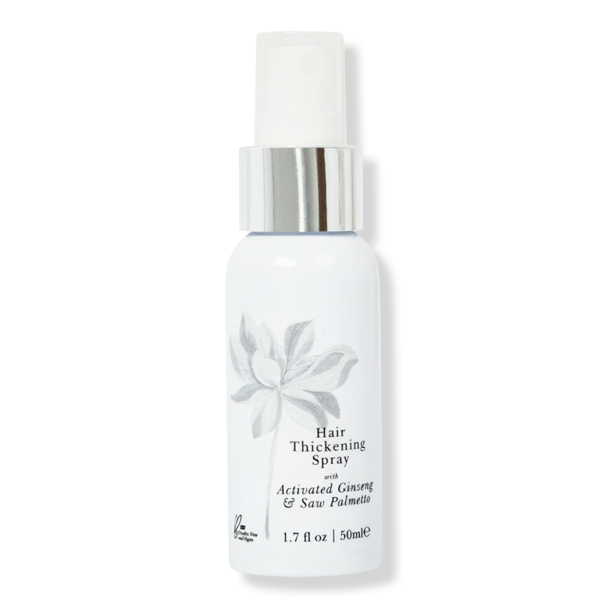 White Lotus Beauty Hair Thickening Spray with Activated Ginseng & Saw Palmetto