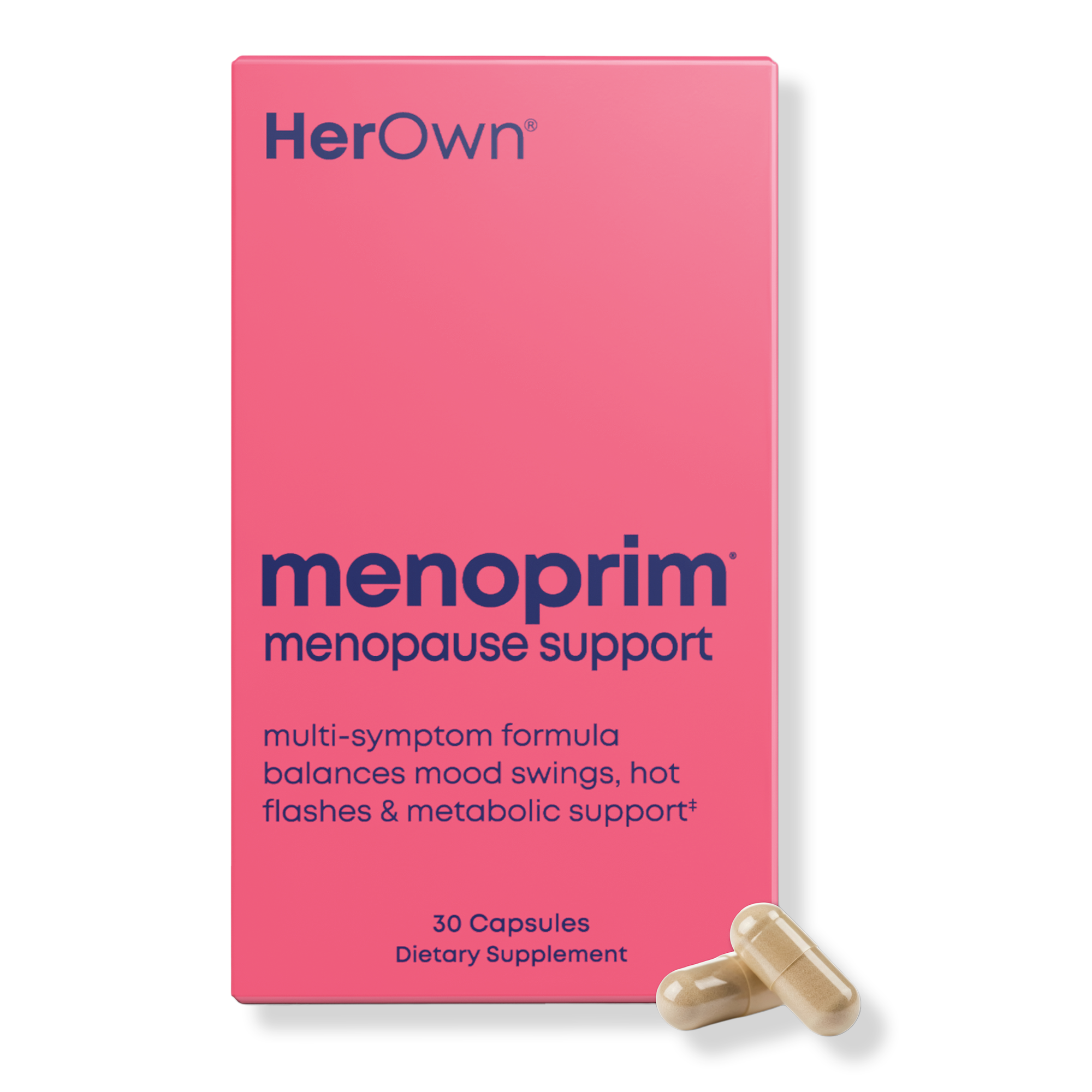 Her Own Menoprim Capsules: Menopause Support and Balance Mood Swings