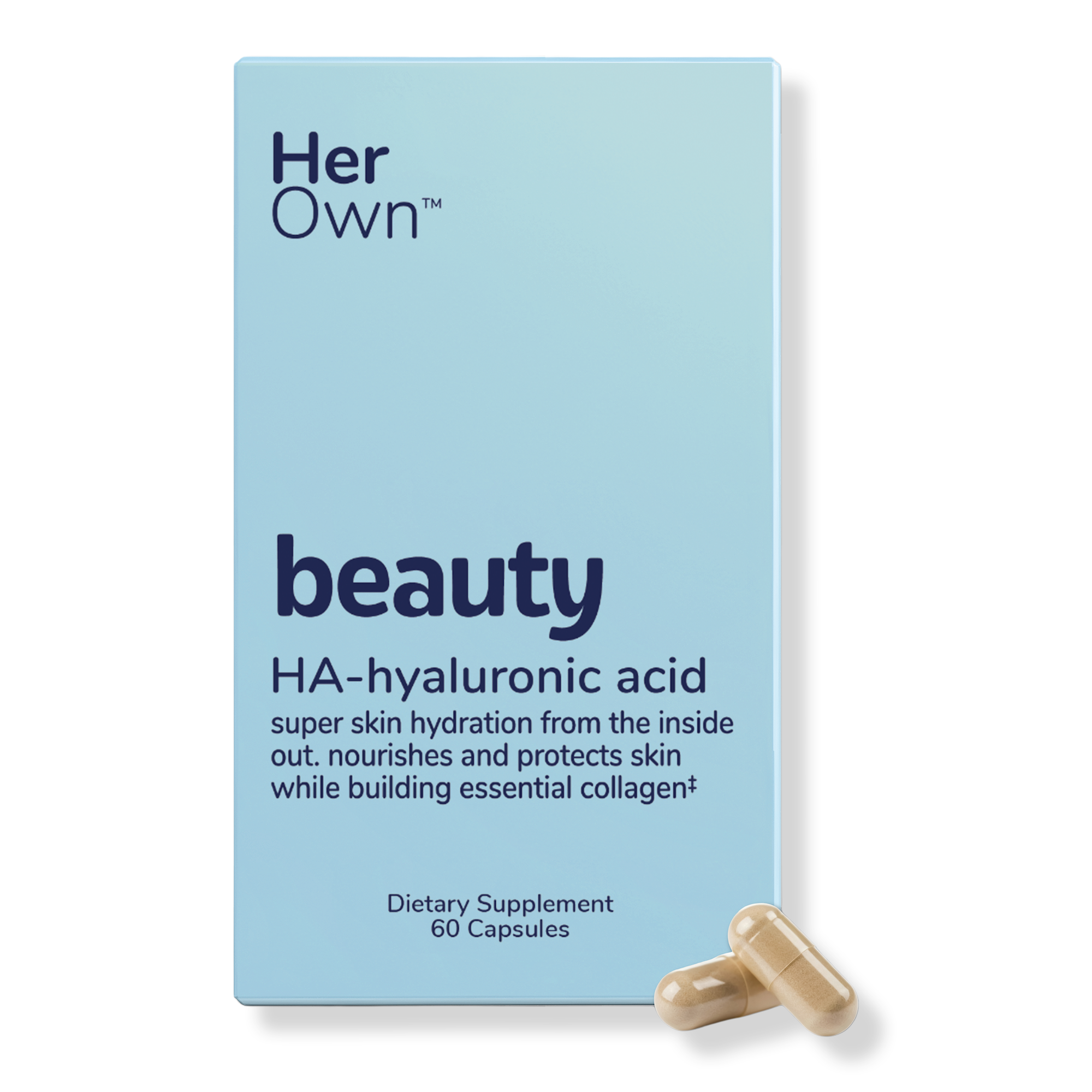 Her Own Beauty Capsules: Supports Skin Hydration with Hyaluronic Acid