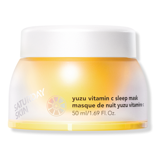 yuzu vitamin c lip mask Saturday Skin - Yuzu Vitamin C Sleep Mask