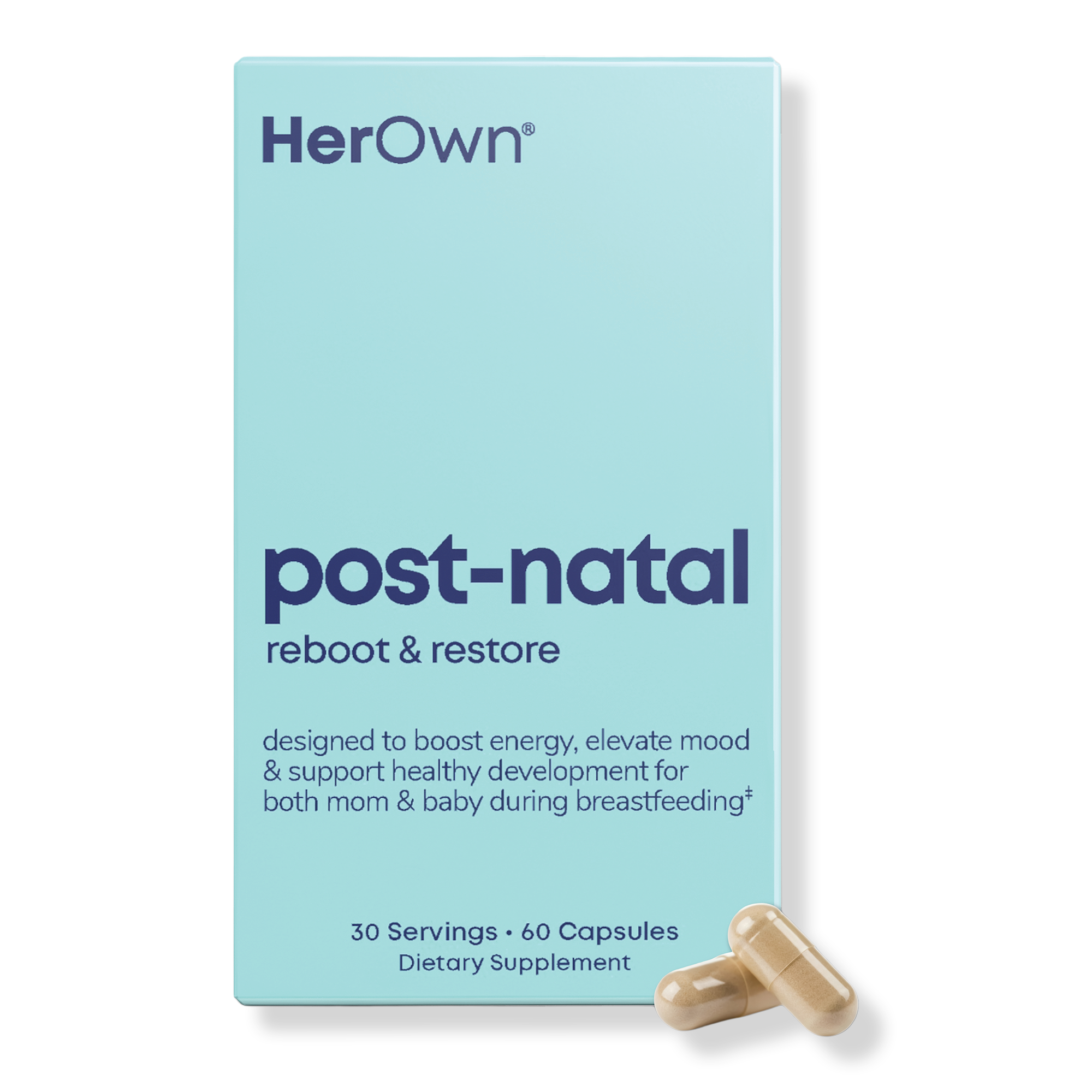 Her Own Post-Natal Capsules: Postpartum Recovery Vitamins