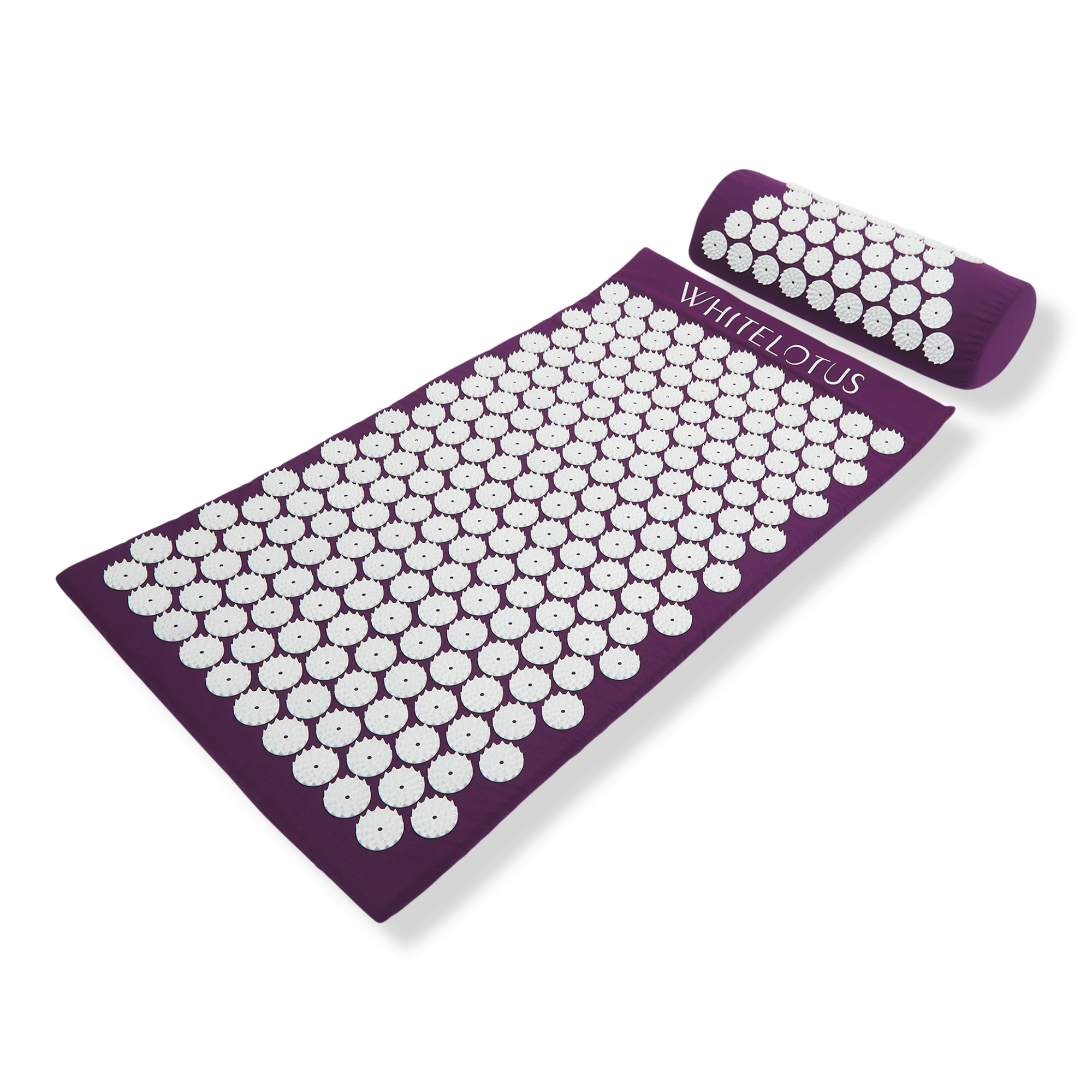White Lotus Beauty Premium Acupressure Mat & Pillow Set