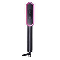 Ring Black Hair Straightening Comb