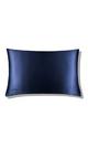 Midnight Blue Silk Standard Pillowcase 