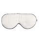 White 100% Mulberry Silk Eye Mask 
