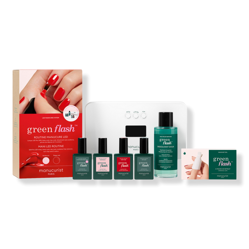 Manucurist - Xtrem Flash Gel Nail Polish Kit with LED Lamp and Gel