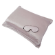 Pearl Grey 100% Mulberry Silk Pillowcase & Eye Mask Set 