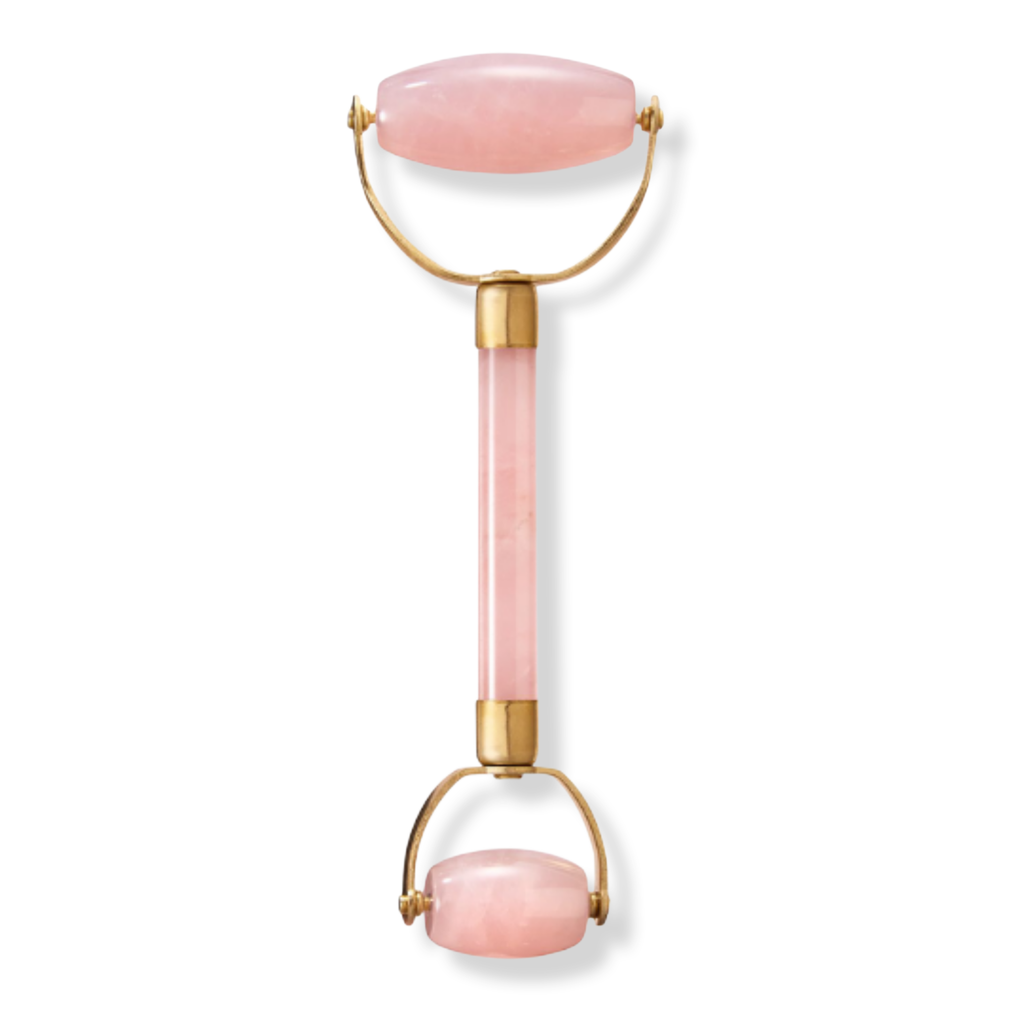 White Lotus Beauty Genuine Crystal Roller Chemical Free Rose Quartz