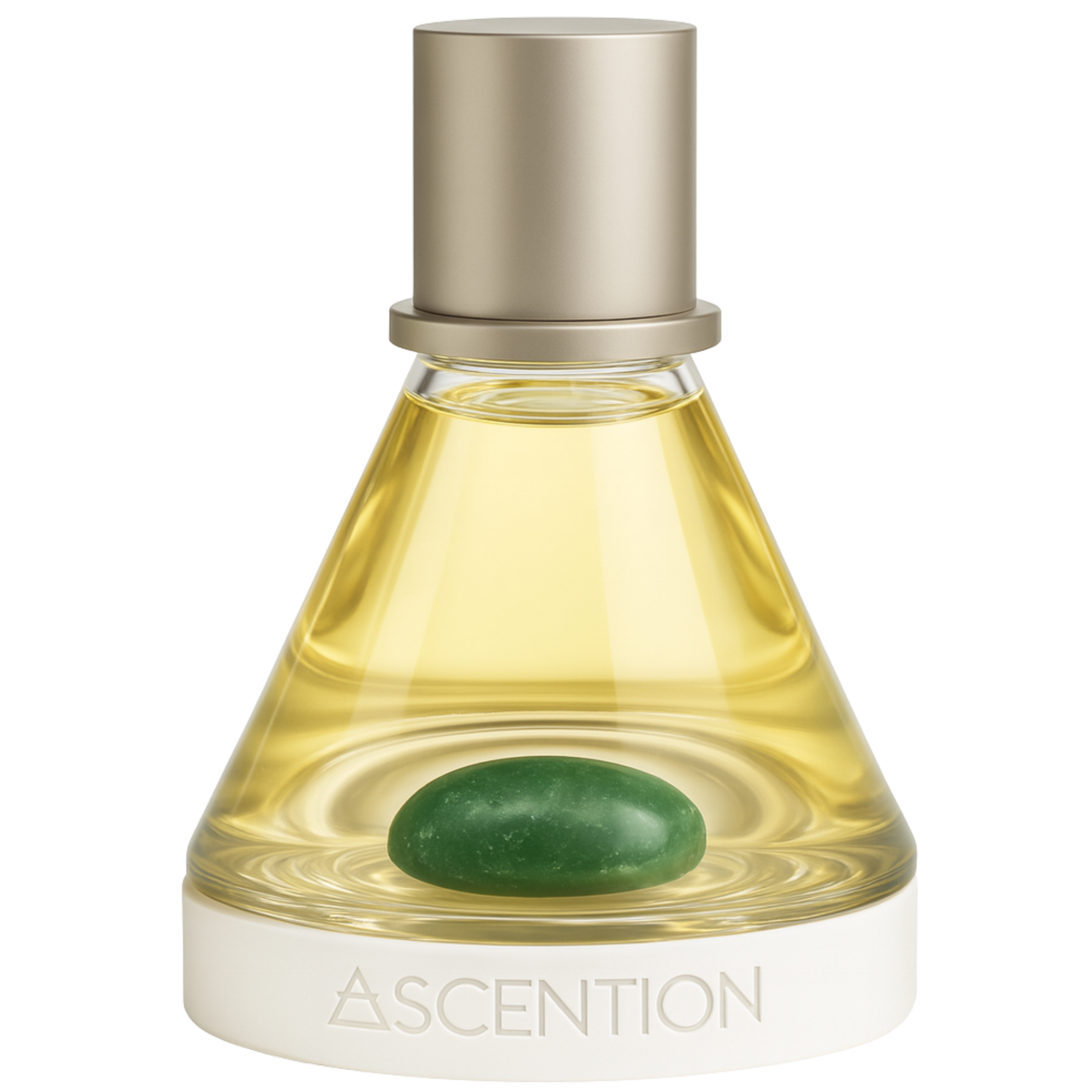 Ascent to Prosperity Imbued in Green Aventurine