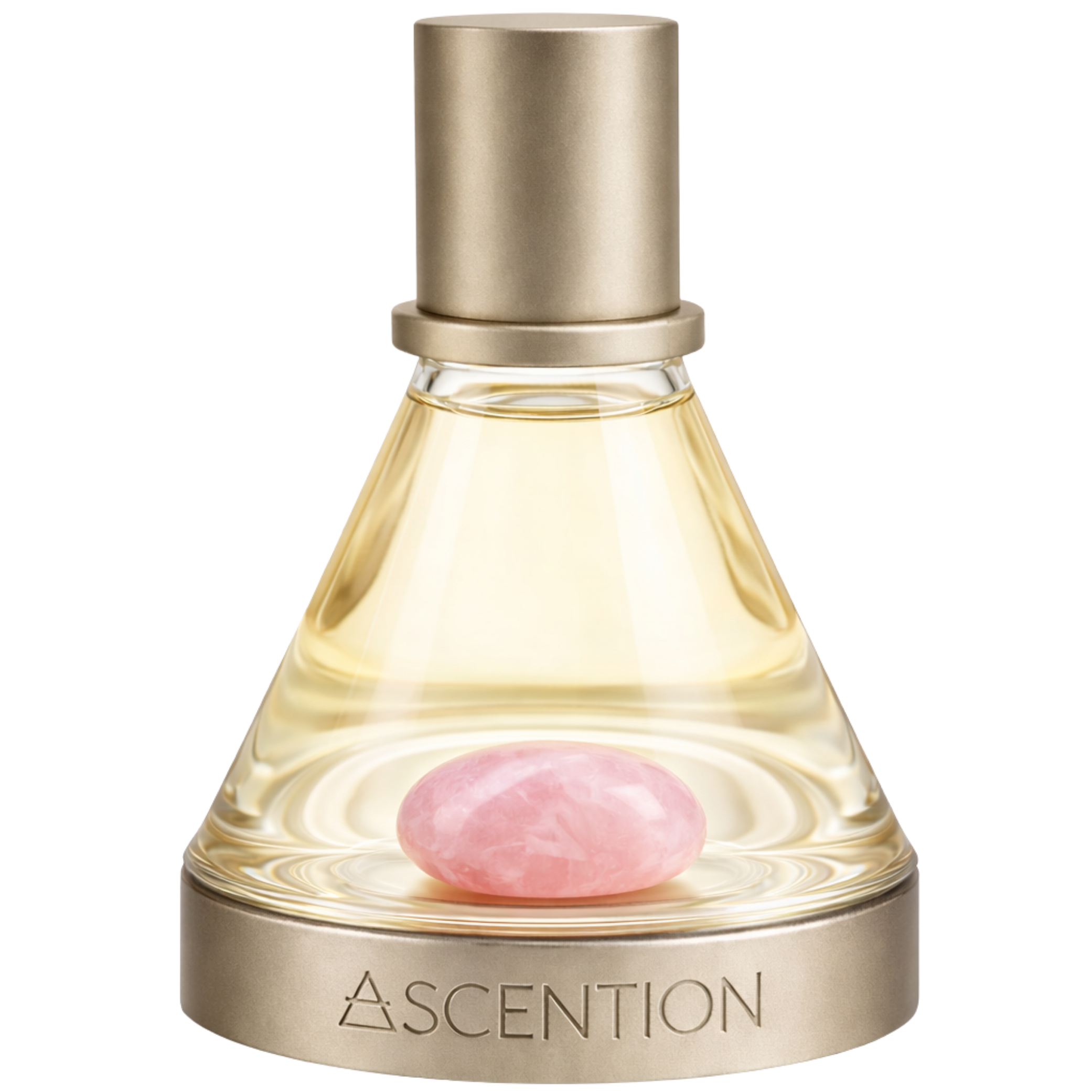 Ascent to Love Imbued in Rose Quartz |