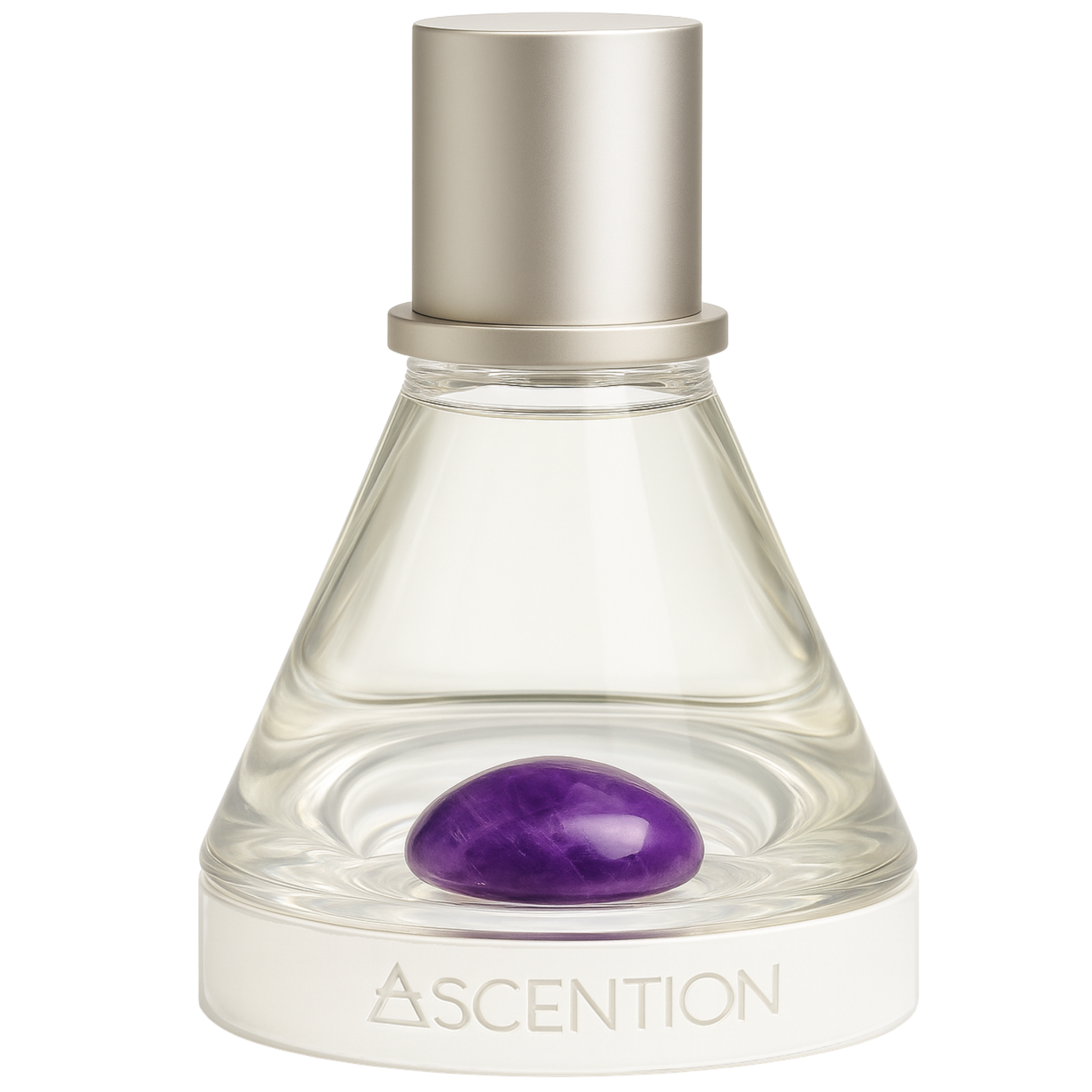 Ascent to Peace Imbued in Amethyst
