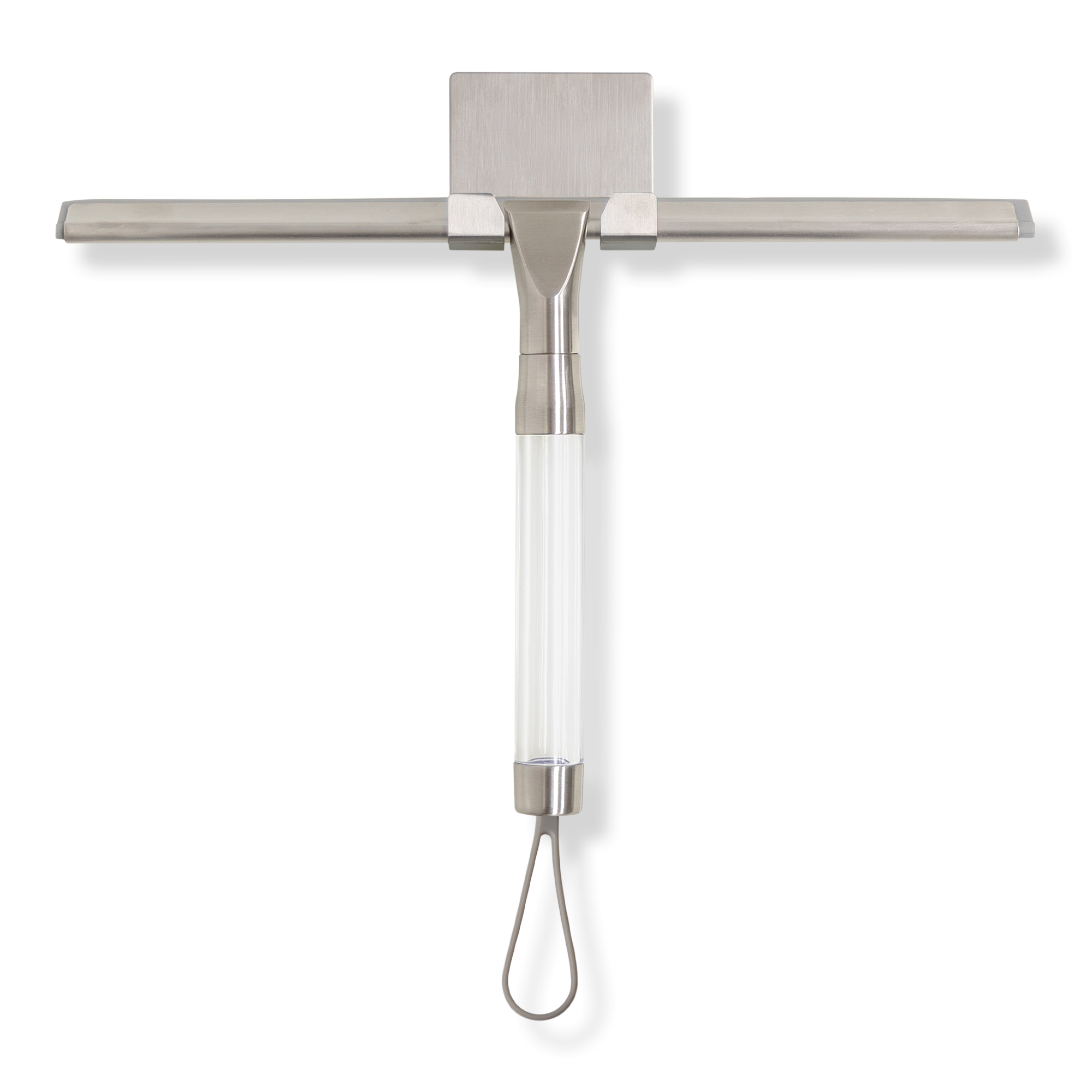 Zadro Shower Squeegee with Hanging Loop and Wall Mount