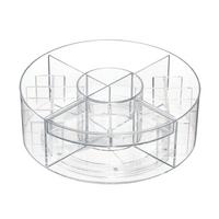 Rotating Makeup Organizer with Dividers