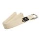 Natural 8' Cotton Yoga Strap w/ D-Ring 