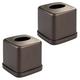 Bronze Square Tissue Box Cover for Bathroom 