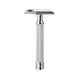 Chrome Traditional Safety Razor - Open Comb 