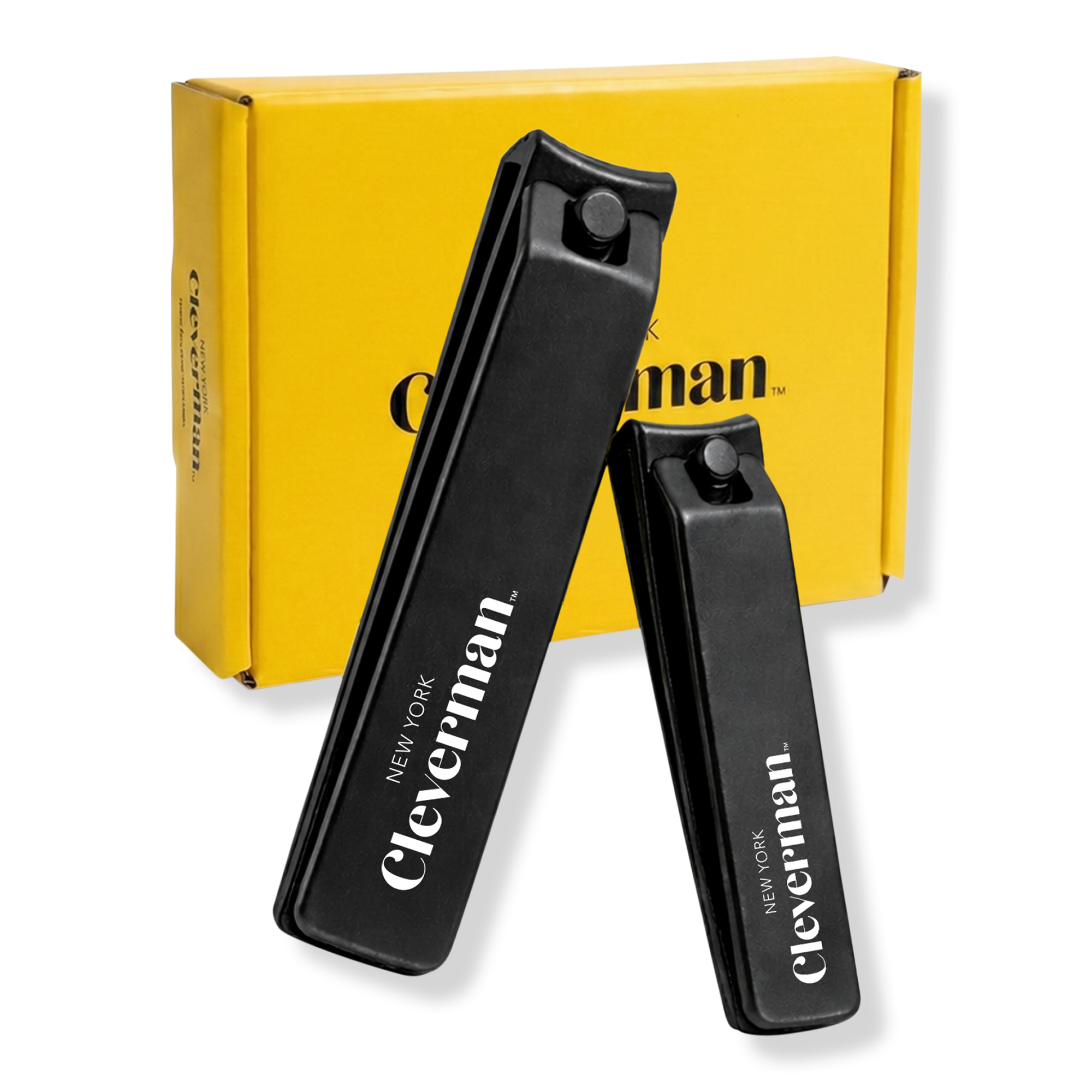 Cleverman Premium Stainless Steel Fingernail and Toenail Clipper Set