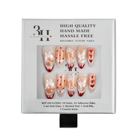 Cherry Blossom Handmade Press-On Nails