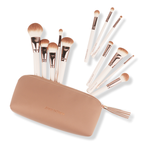 Quiet Luxury Collection 12-Piece Makeup Brush Set | Vegan Professional Brushes