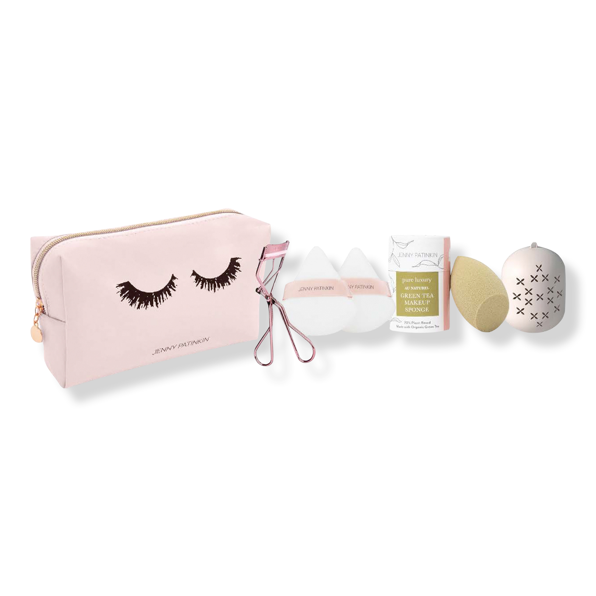 Jenny Patinkin Beauty Basics Makeup Tool Set | Foundation Tools & Eyelash Curler Kit