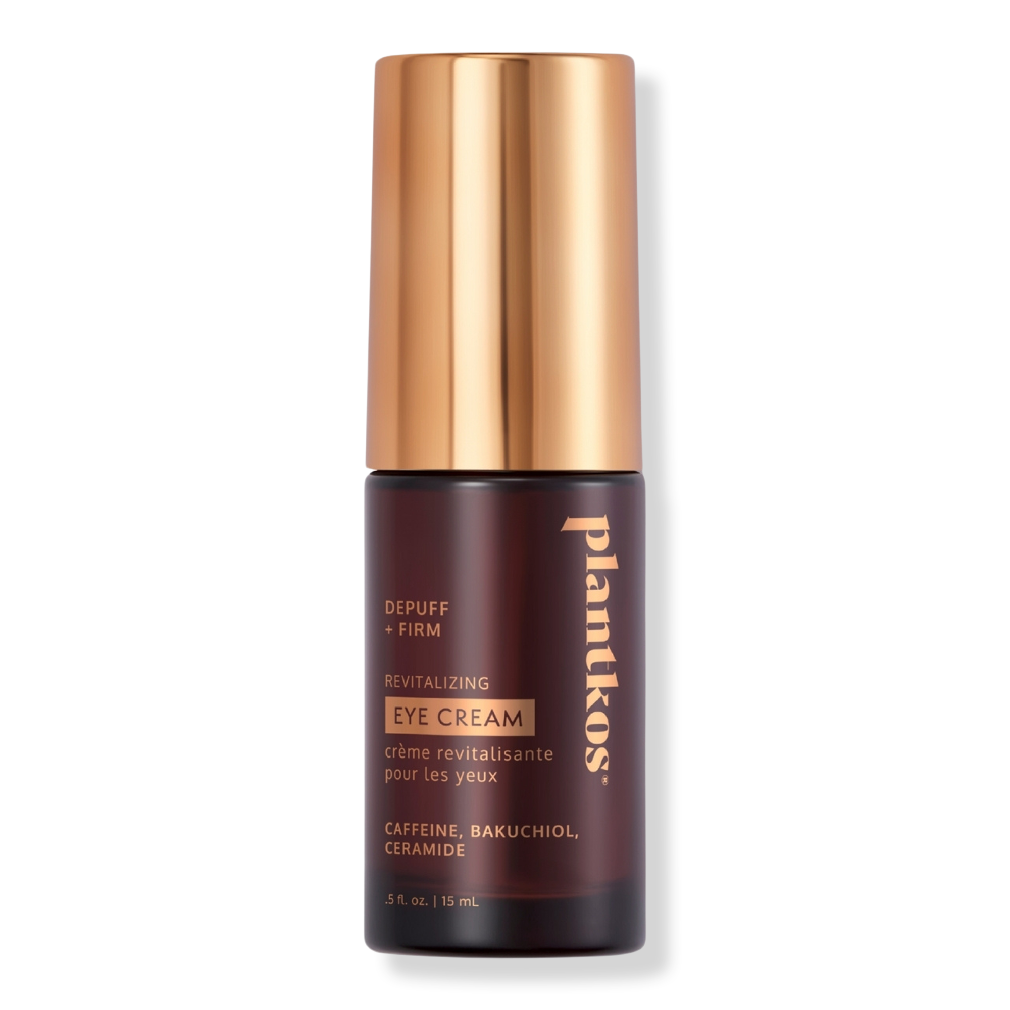 Plantkos Revitalizing Eye Cream | Ceramide & Caffeine Depuffing Anti-Aging Eye Cream