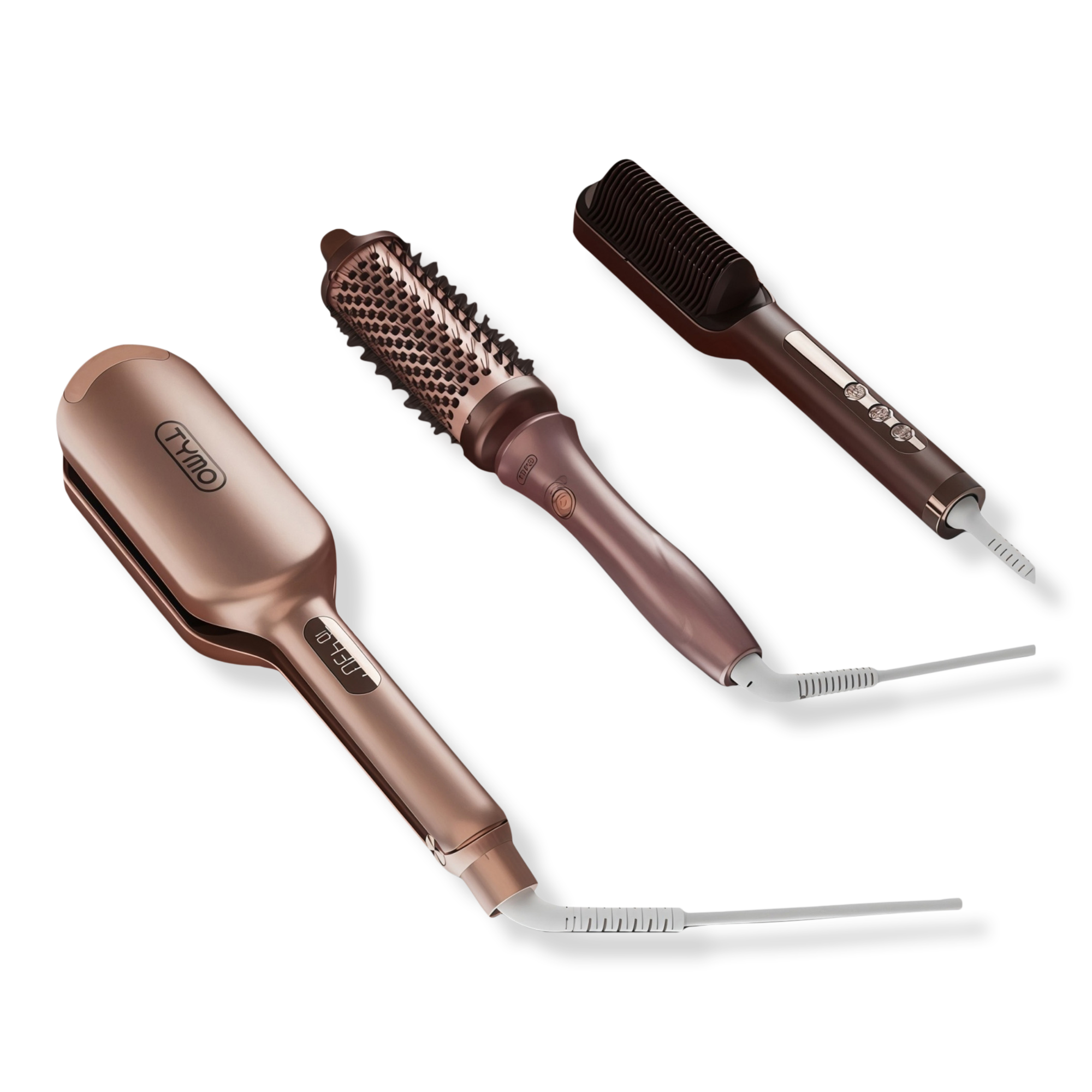 TYMO Beauty TYMO Limited Edition Set - ROVY Waver & Ring Plus Straightener & STYLUX Thermal Brush